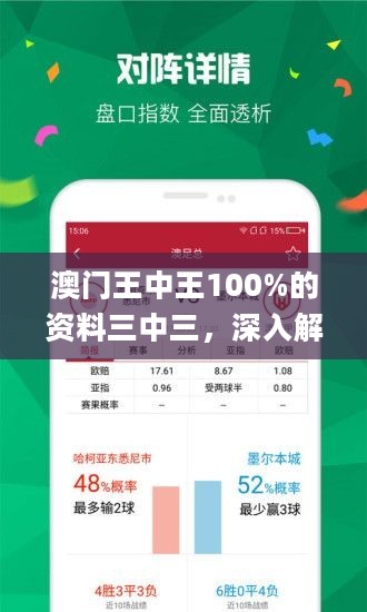 三中三澳門，探索神秘之地，揭示獨(dú)特魅力，探索神秘魅力，澳門三中三之旅揭秘獨(dú)特風(fēng)采